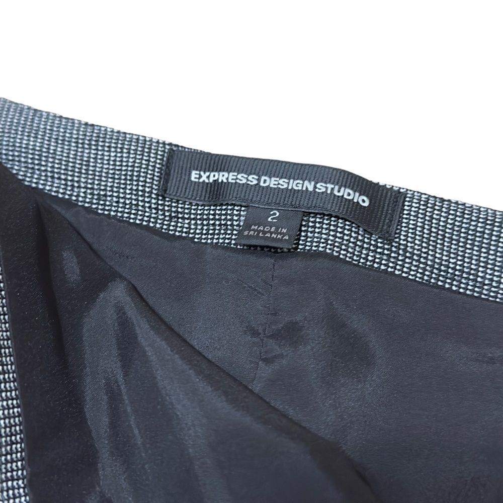 Express Design Studio Pencil Cut Skirt Size 2 - Picture 8 of 13